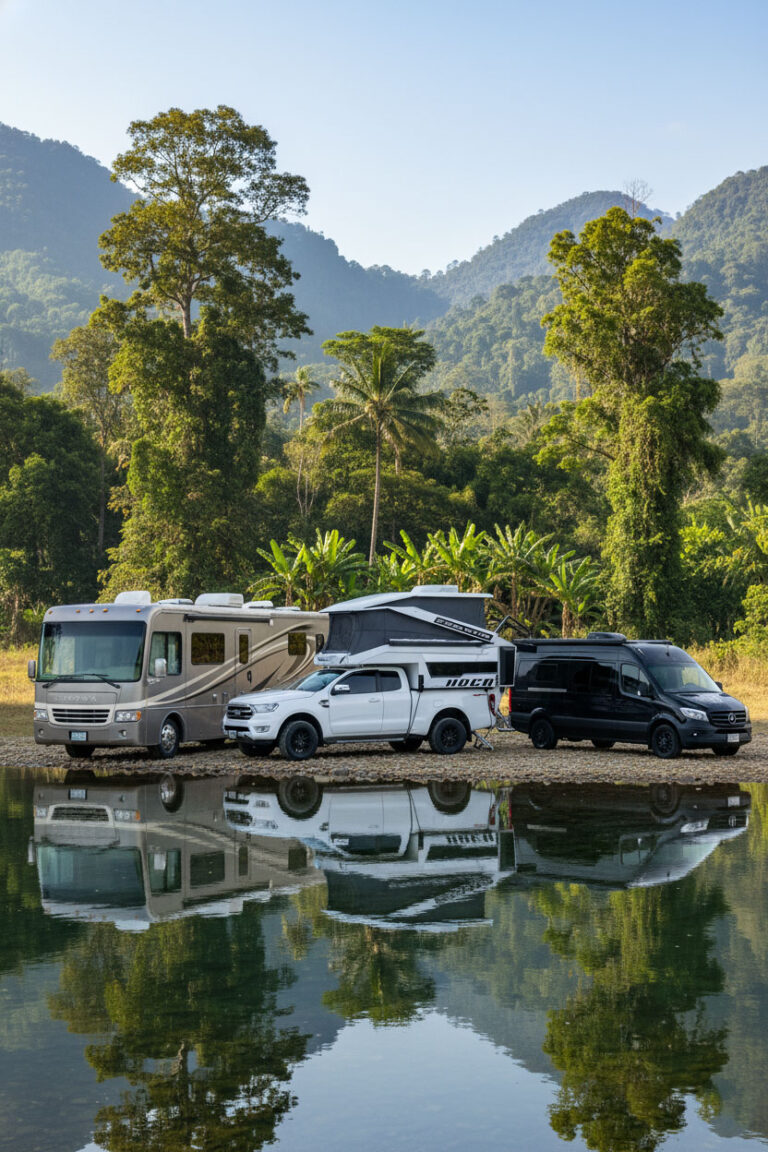 ประเภทของรถบ้านที่นิยมในไทย