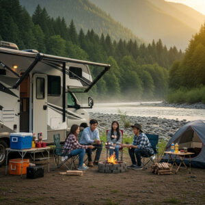 รถบ้าน แคมป์ปิ้ง