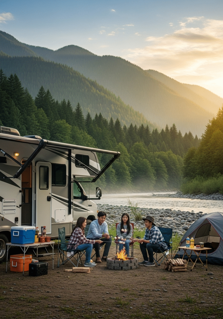 รถบ้าน แคมป์ปิ้ง