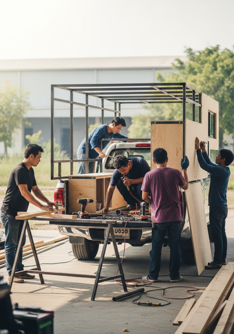 ต่อเติมรถบ้าน