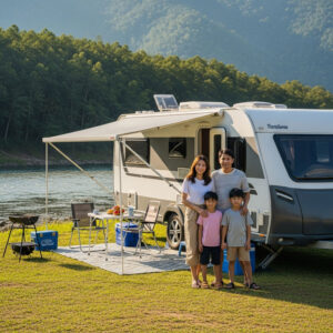 รถบ้าน caravan