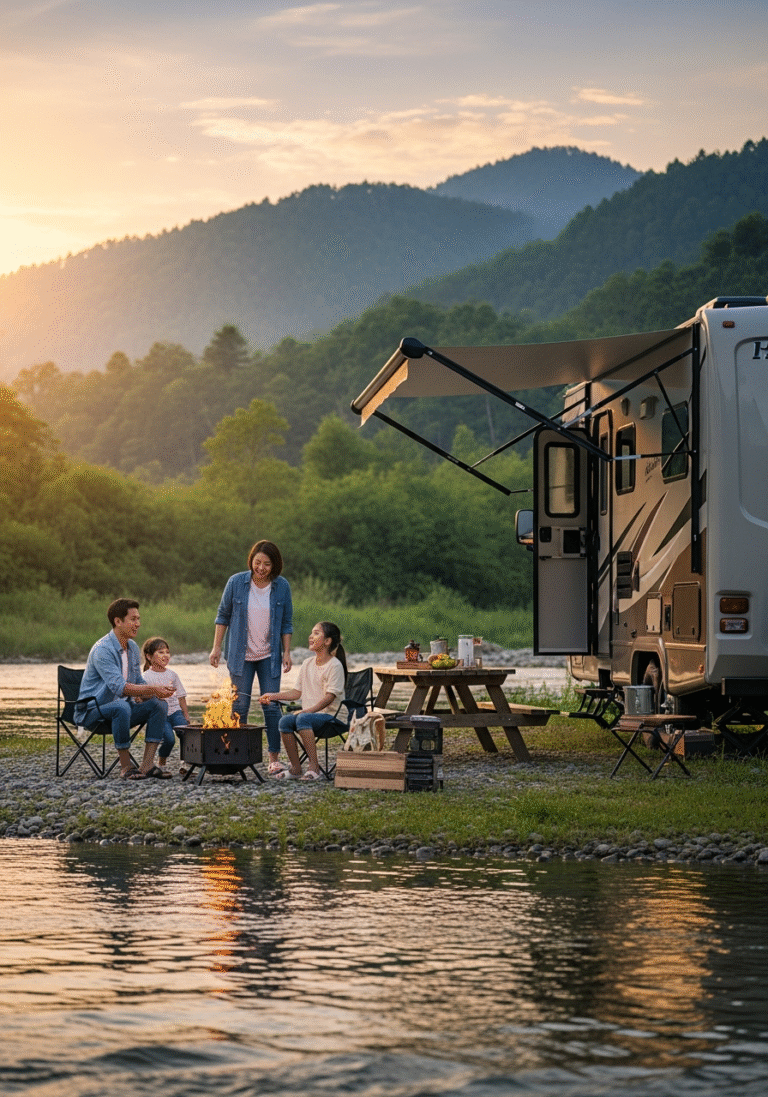 รถบ้านแคมป์ปิ้ง