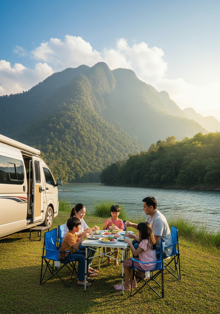 แคมป์ปิ้งรถบ้าน