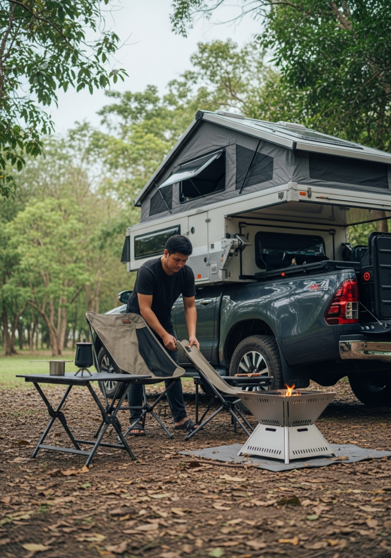อุปกรณ์รถบ้าน แคมป์ปิ้ง